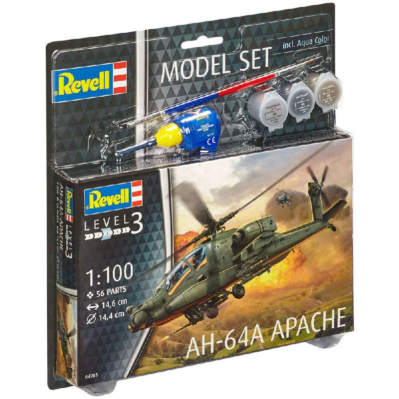 1/100 AH64A Apache Model Set