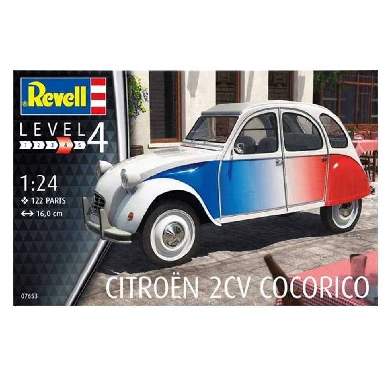 1/24 Citroen 2CV Cocorico Model Set