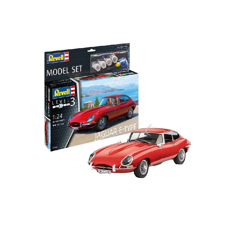 1/24 JAGUAR ETYPE COUPE MODEL SET