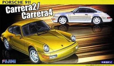 Porsche 911 Carrera 2/4 Sports Car (1/24 Scale) Plastic Vehicle Model Kit