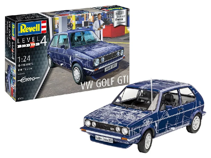 1/24 VW Golf GTi Builders Choice  2020 Model Set