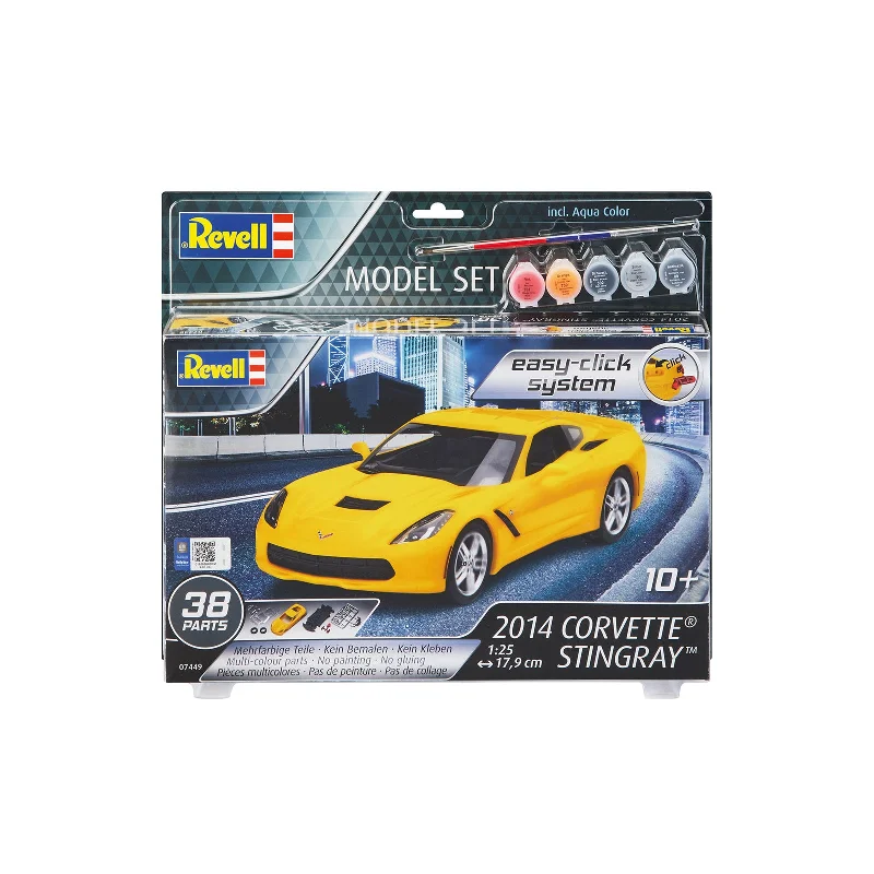 1/25 2014 Corvette Stingray Model Set  EasyClick System