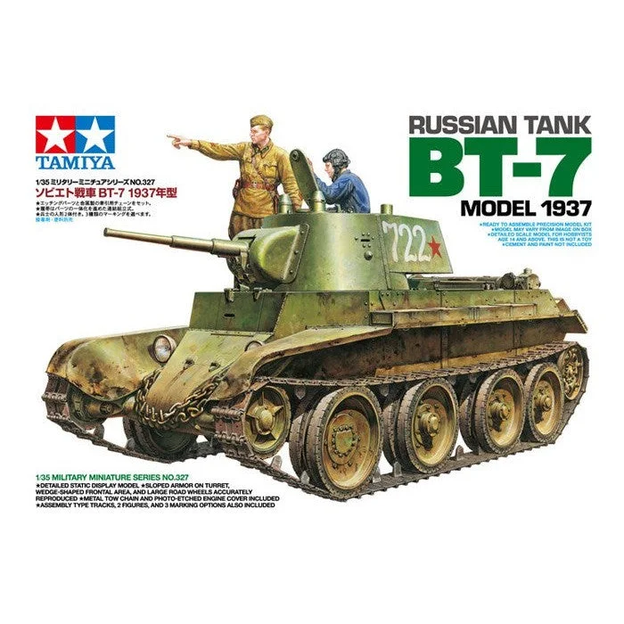 1/35 Russian Tank BT7 Model 1937