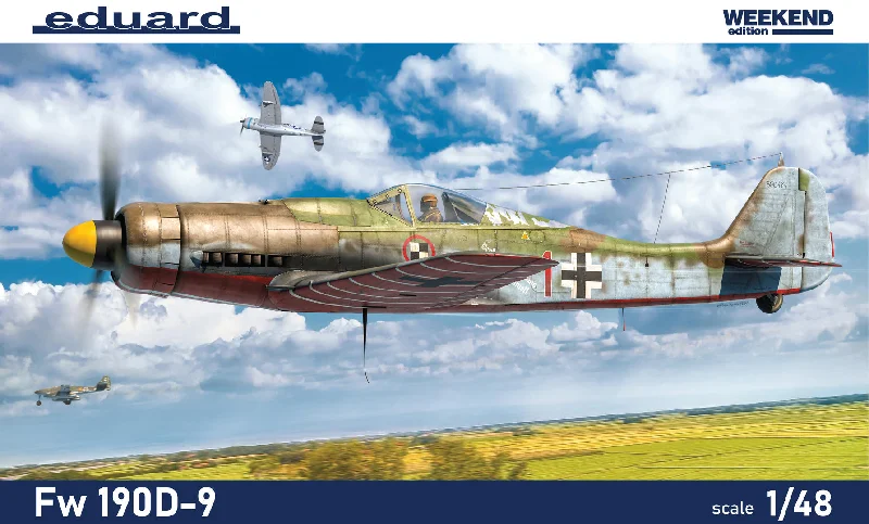 Fw 190D-9 Weekend Edition (1/48 Scale) Military Model Kit