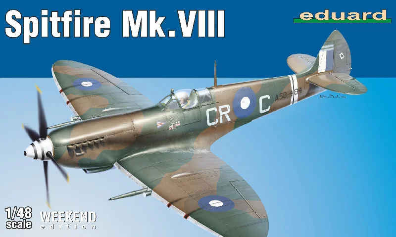 Spitfire Mk.VIII Weekend Edition (1/48 Scale) Military Model Kit