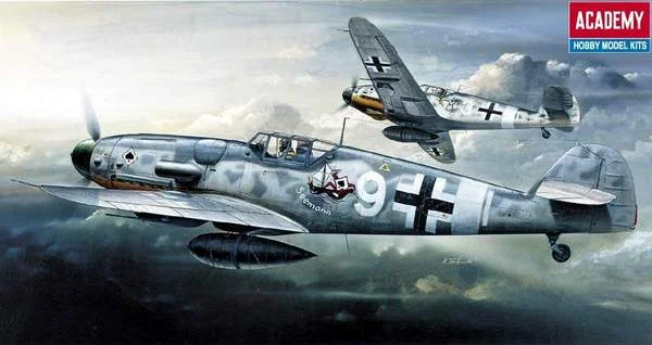 Messerschmitt Bf109G-6 (1/72 Scale) Aircraft Model Kit