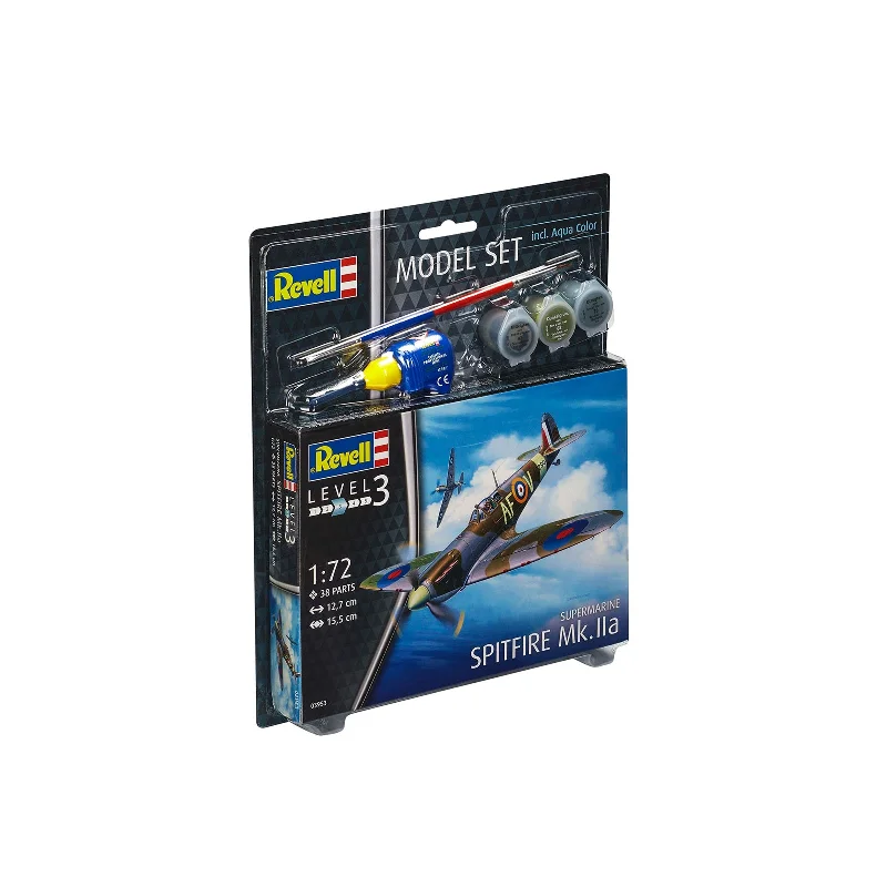 1/72 Supermarine Spitfire Mk.IIa Model Set