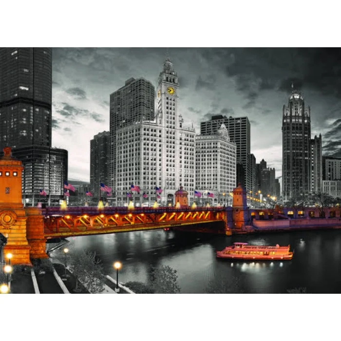 1000pc Chicago - Michigan Avenue Bridge Puzzle