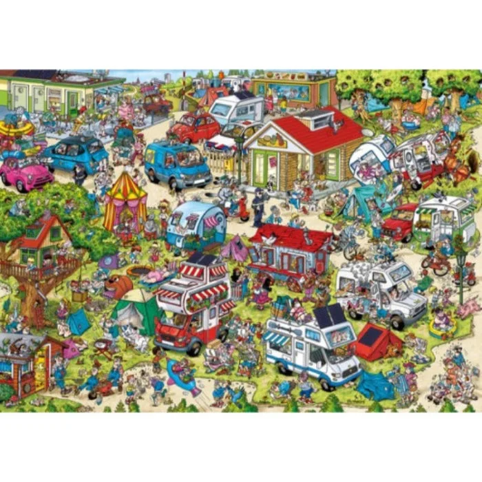 1000pc Holiday Resort 1 The Campsite Puzzle