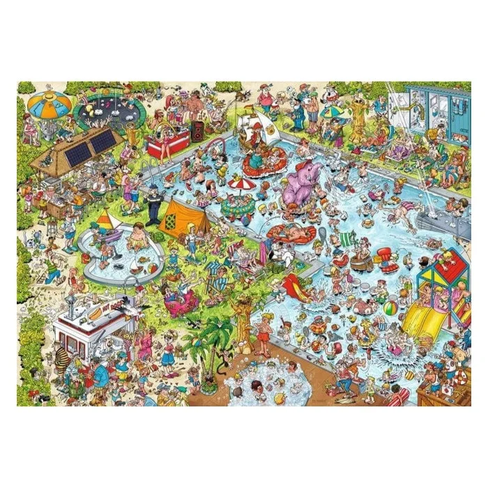 1000pc Holiday Resort 3-The Pool Puzzle