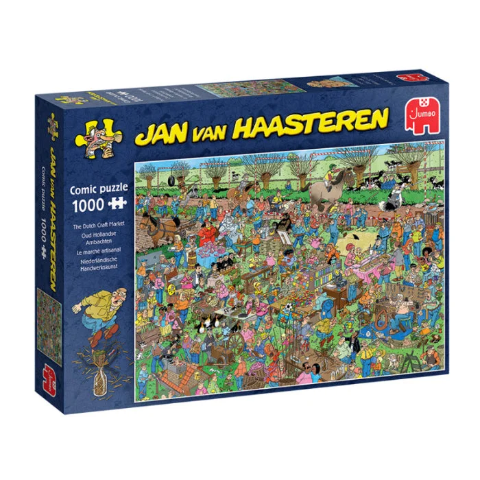 1000pc JVH The Dutch Craft Market - Comic Puzzle