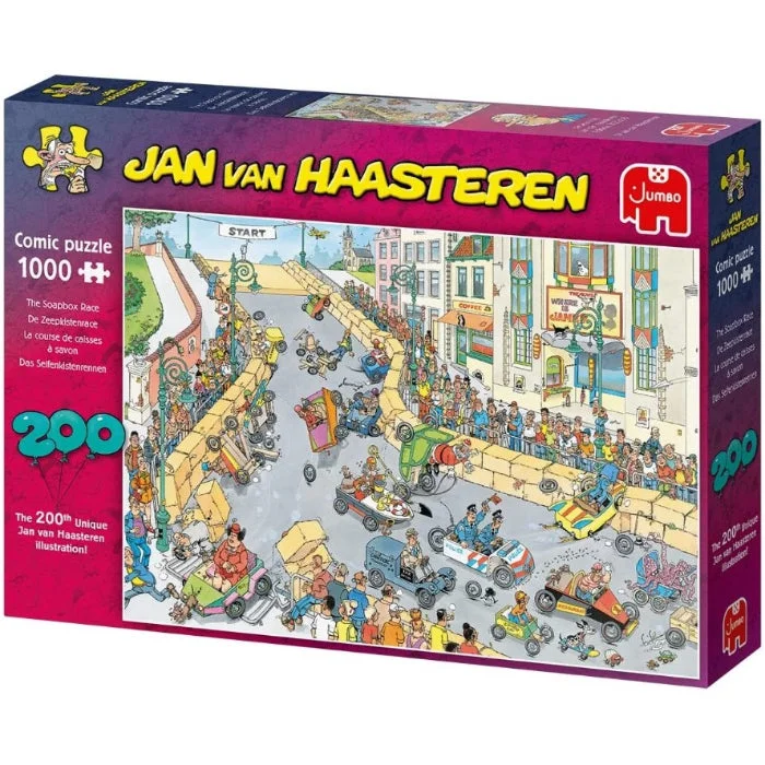 1000pc JVH The Soapbox Race - Comic Puzzle