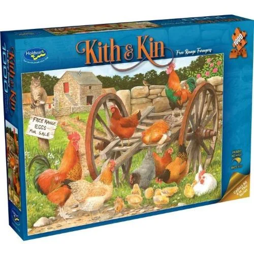 1000pc Kith & Kin (Free Range Foragers) Puzzle