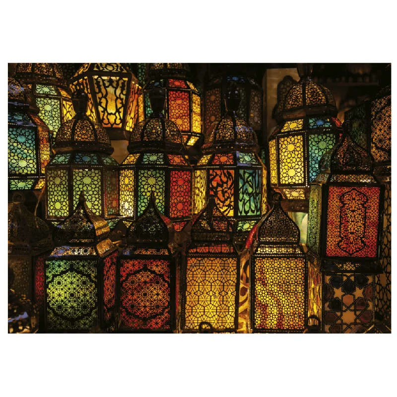 1000pc Lantern Collage Puzzle