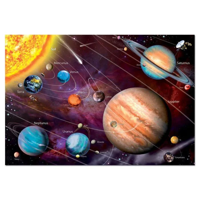 1000pc Neon Solar System Puzzle