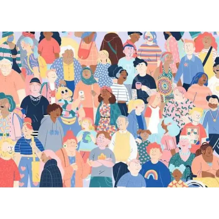 1000pc People Puzzle