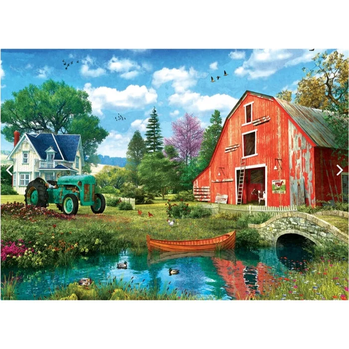 1000pc The Red Barn Tin Puzzle