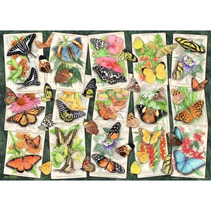 1000pc Tropical Butterflies Puzzle