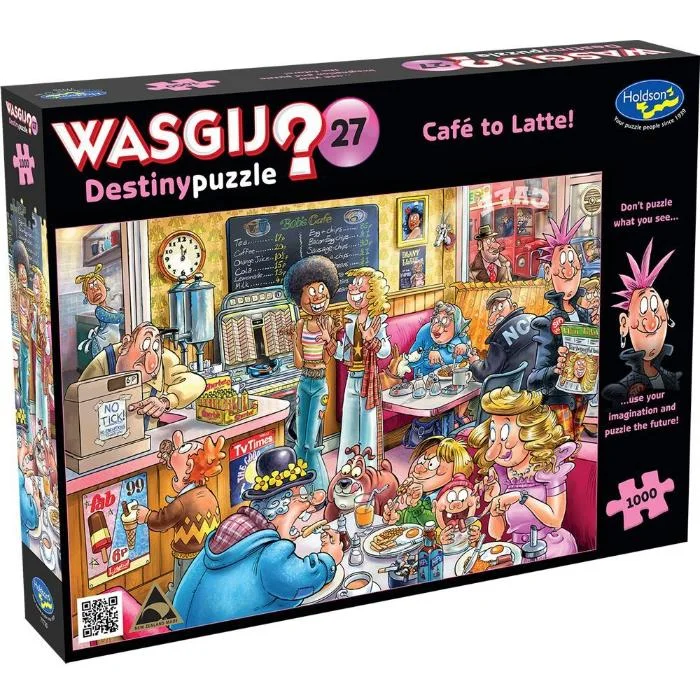 1000pc Wasgij? Destiny 27 Café Latte! Puzzle