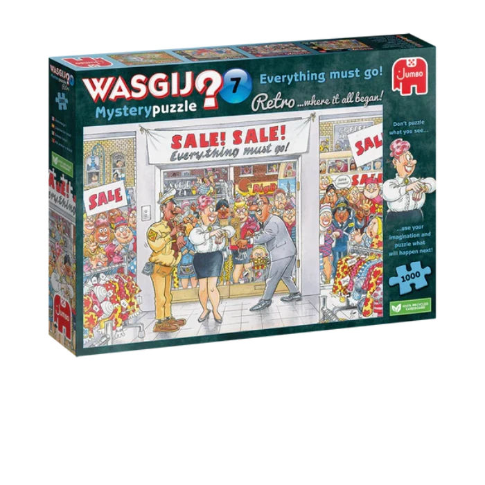 1000pc Wasgij? Retro Mystery 7 - Everything must go! Puzzle