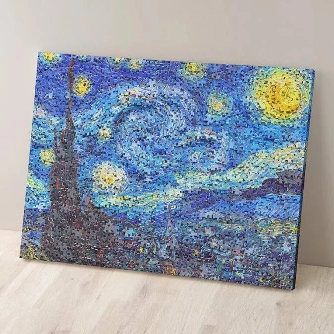 1336pc Puzzle In Puzzle Van Gogh Starry Night