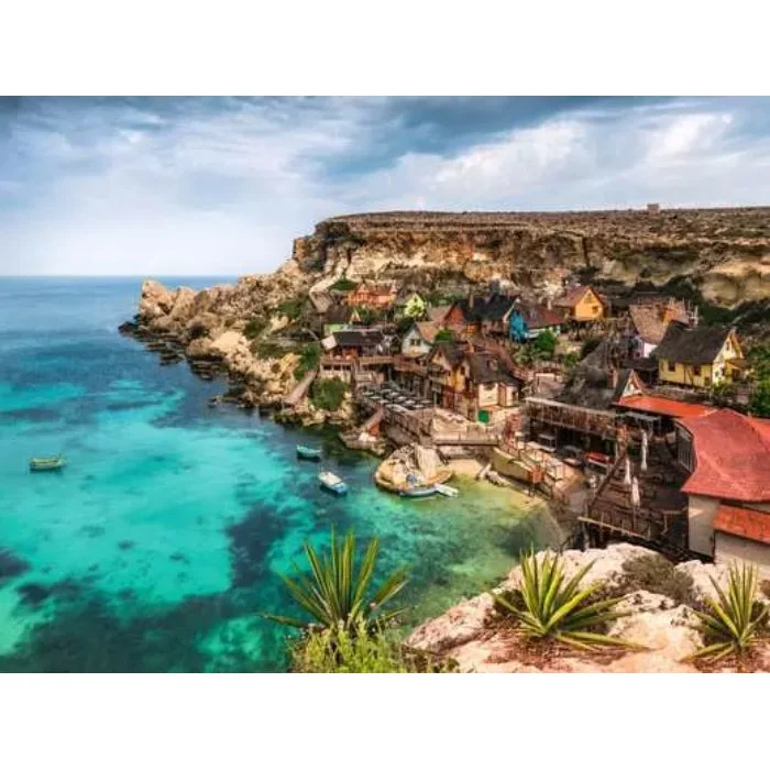 1500pc Popeye Village Malta Puzzle