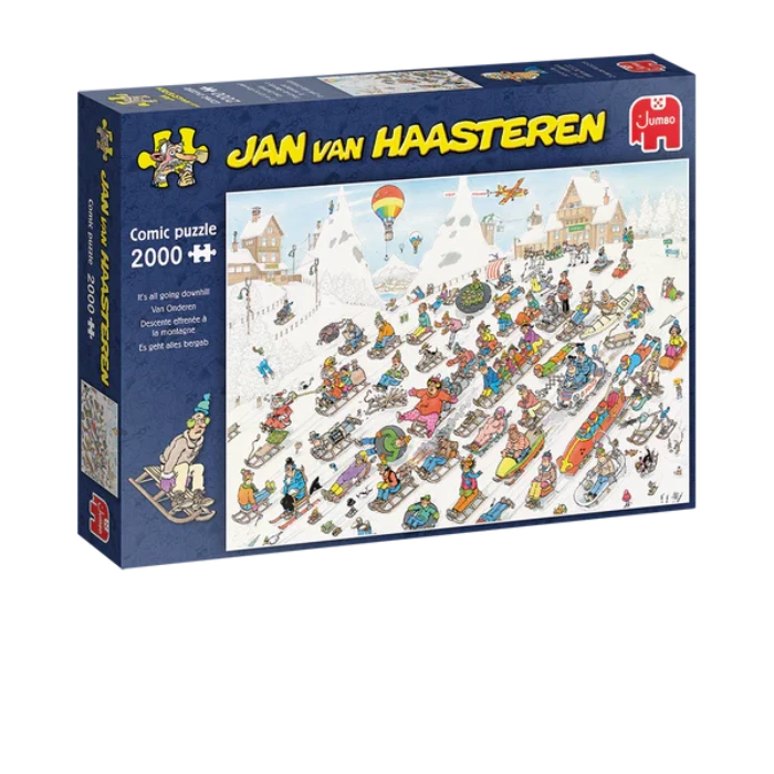 2000pc JVH It's All Going Downhill Puzzle