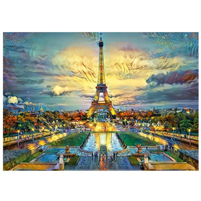 500pc Eiffel Tower Puzzle