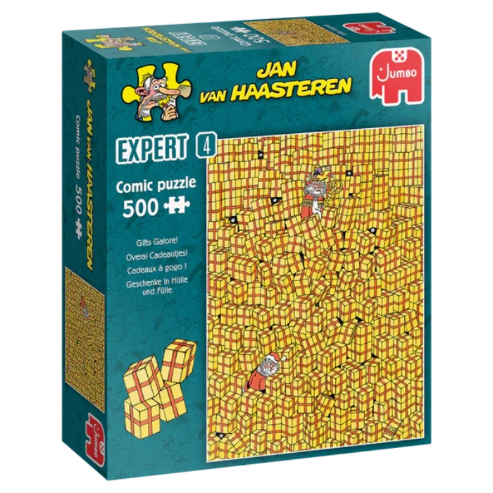 500pc JVH Expert Gifts Galore! - Comic Puzzle