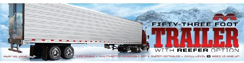 53' Trailer (1/25 Scale) Accessory model Kit