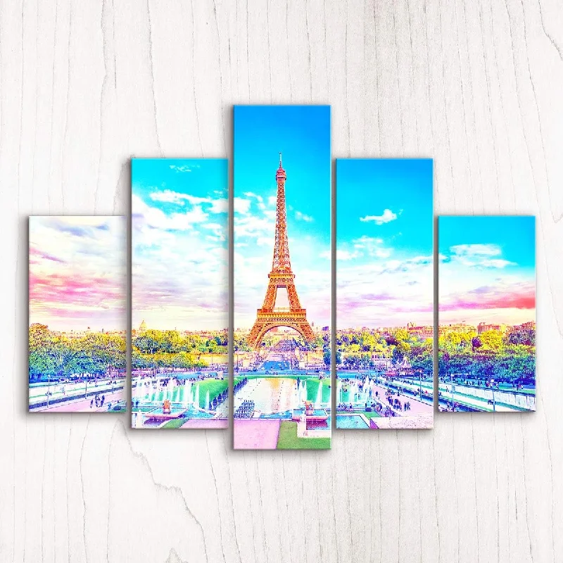 792pc Beautiful Paris Canvas Set Puzzle