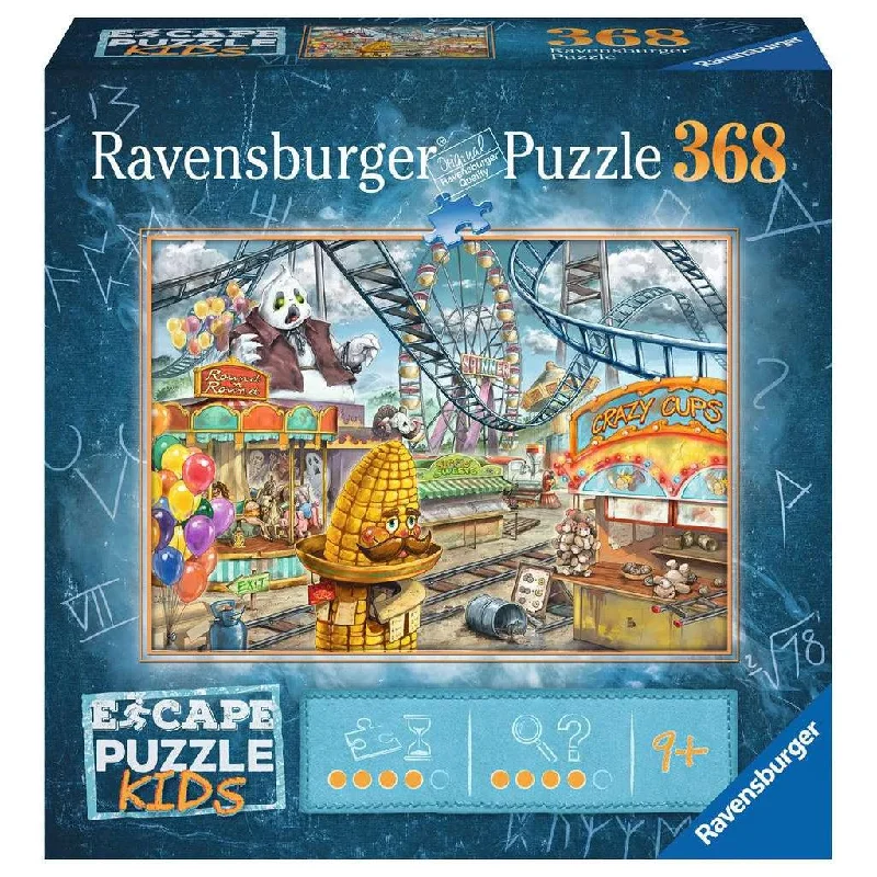 Escape Puzzle Kids: Amusement Park Plight - 368 Piece Puzzle