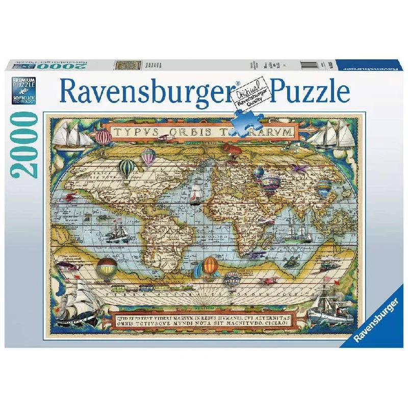 Around the World 2000 Piece Puzzle