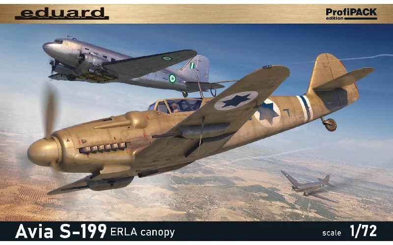 Avia S-199 w/ERLA Canopy ProfiPACK (1/72 Scale) Airplane Model Kit