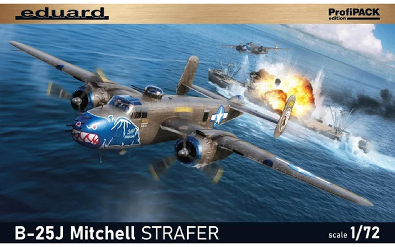 B-25J Mitchell STRAFER (1/72 Scale) Airplane Model Kit