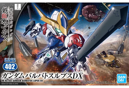 BB 402 Gundam Barbatos Lupis DX Plastic Gundam Model Kit