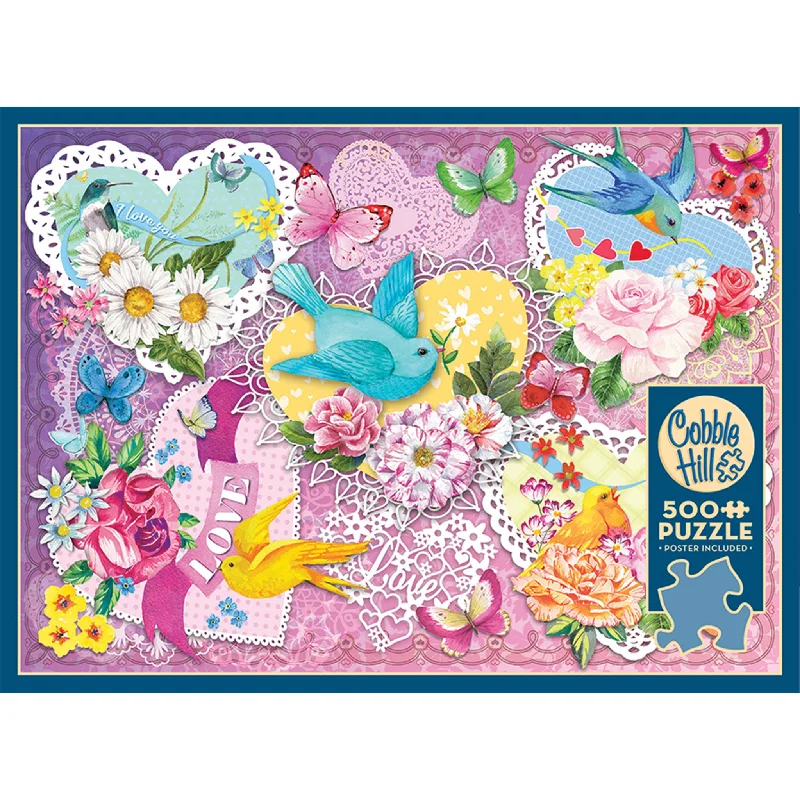 Be Mine 500 Piece Puzzle Cobble Hill