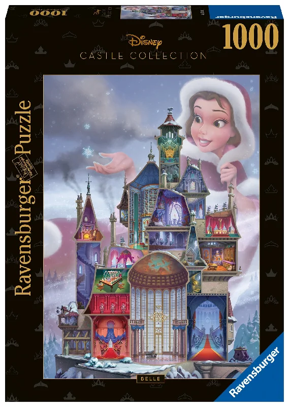 Belle Disney Castle 1000 Piece Puzzle - Online Exclusive