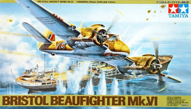 Bristol Beaufighter Mk.VI (1/48 Scale) Plastic Aircraft Model Kit