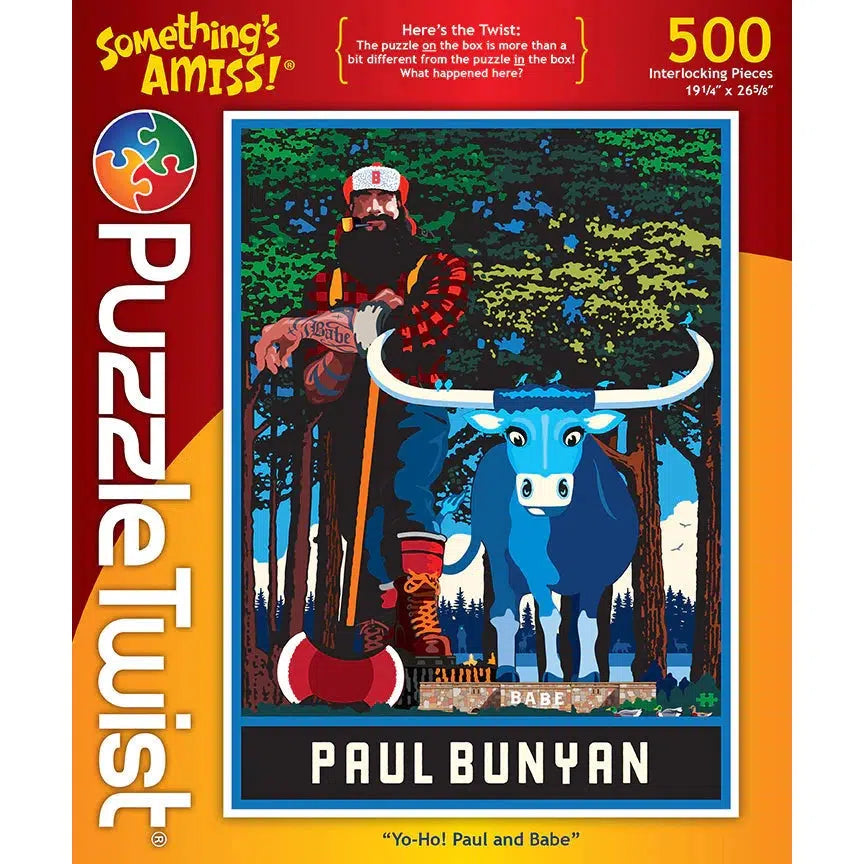 Puzzle Twist - Yo-Ho! Paul And Babe - 500 Piece Puzzle