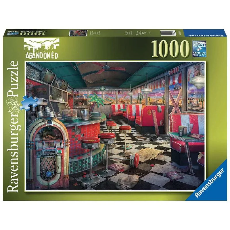 Abandoned: Decaying Diner 1000 Piece Puzzle