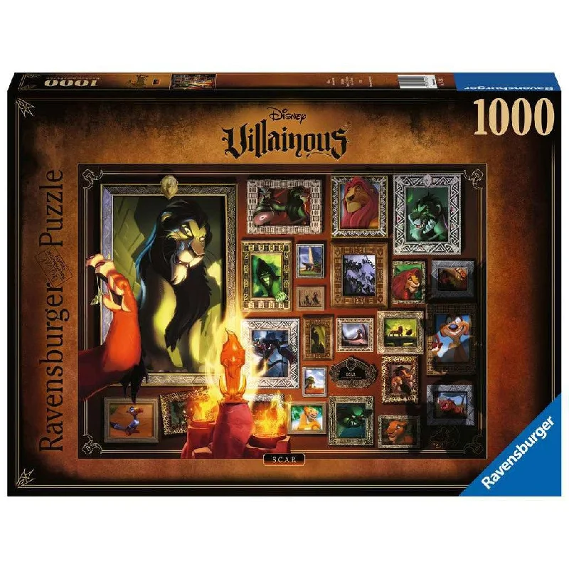 Disney Villainous: Scar 1000 Piece Puzzle