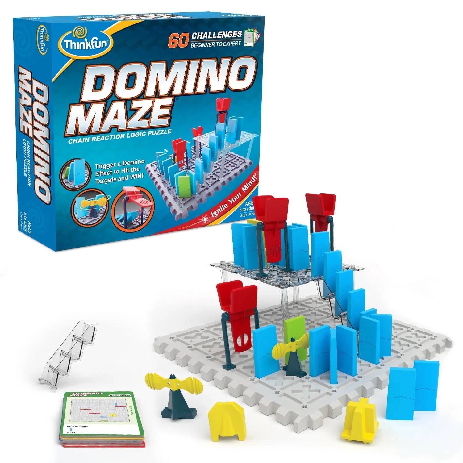 Domino Maze - Chain Reaction Logic Puzzle