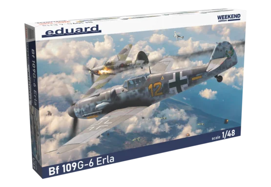 Eduard - Bf109G-6 Erla [Weekend Edition] (1/48 Scale) Plastic Aircraft Model Kit