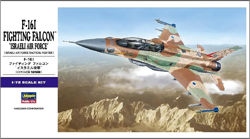 F-16I Fighting Falcon (1/72 Scale) Aircraft Model Kit