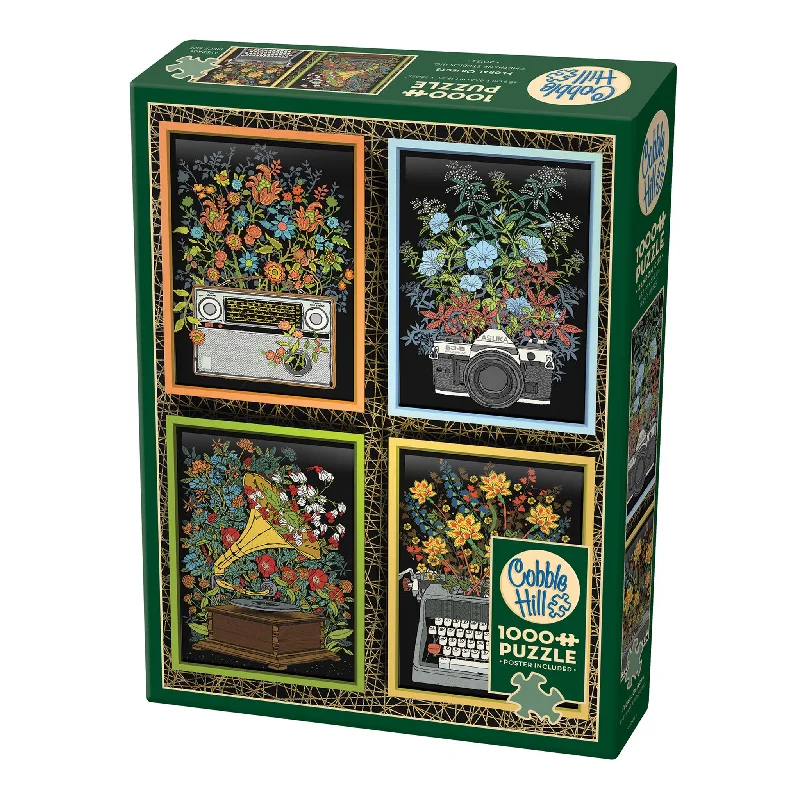 Floral Objects 1000 Piece Puzzle Cobble Hill