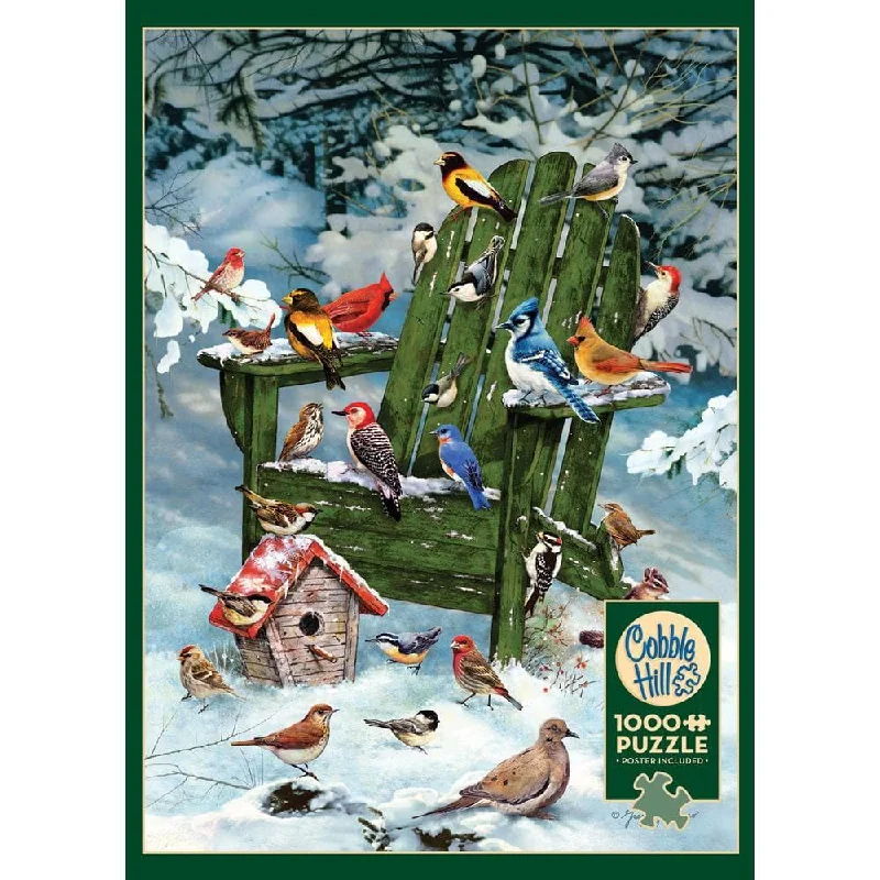 For The Birds Animal 1000 Piece Puzzle - Calendar Club Exclusive