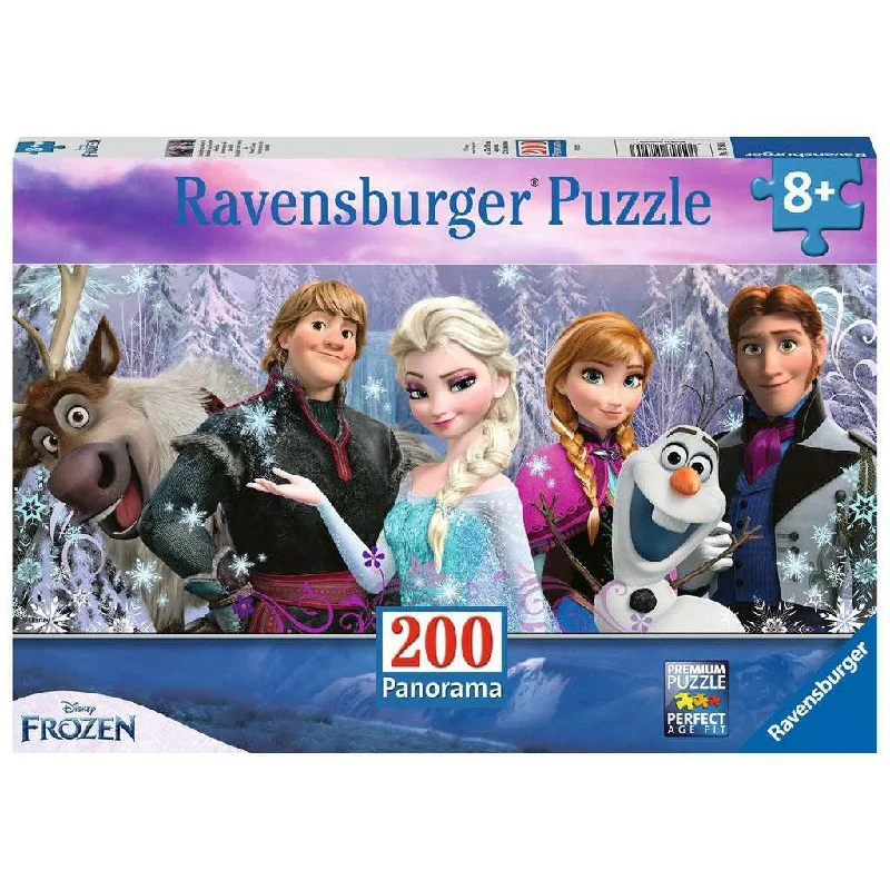 Frozen Friends 200 Piece Panorama Puzzle