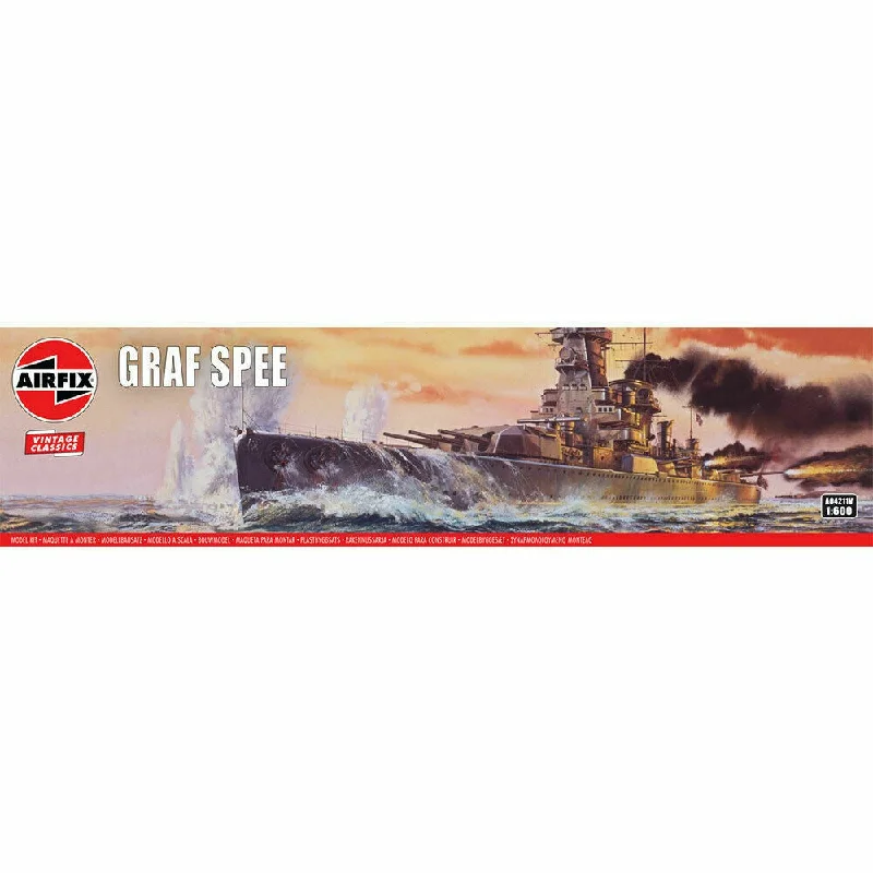 Graf Spee (1/600 Scale) Plastic Boat Model Kit