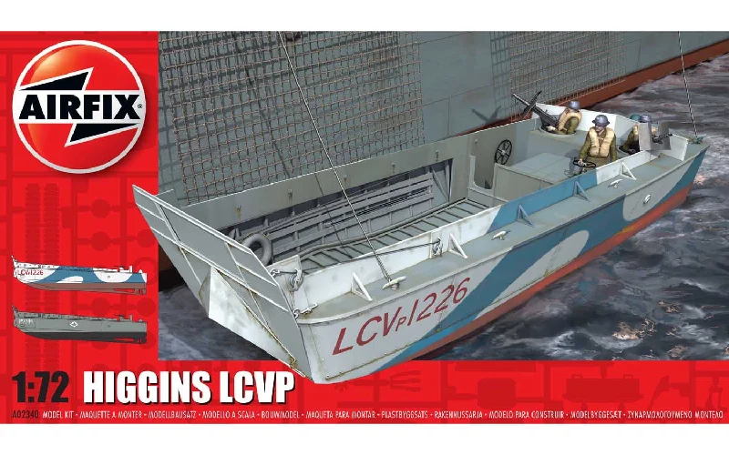 Higgins LCVP (1/72 Scale) Boat Model Kit